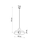 Pendant lamps - Sollux AFRA pendant lamp SL.0282 - product 4