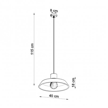Sollux Lampa wisząca AFRA SL.0282