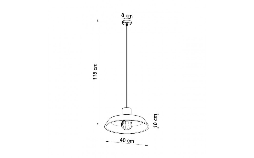 Sollux Lampa wisząca AFRA SL.0282