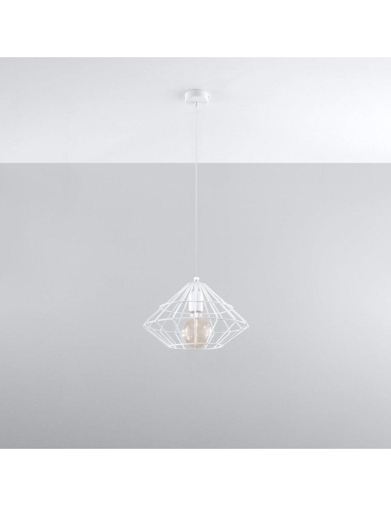 Pendant lamps - Sollux UMBERTO pendant lamp white SL.0293 - product kolory-swiatla.pl 2
