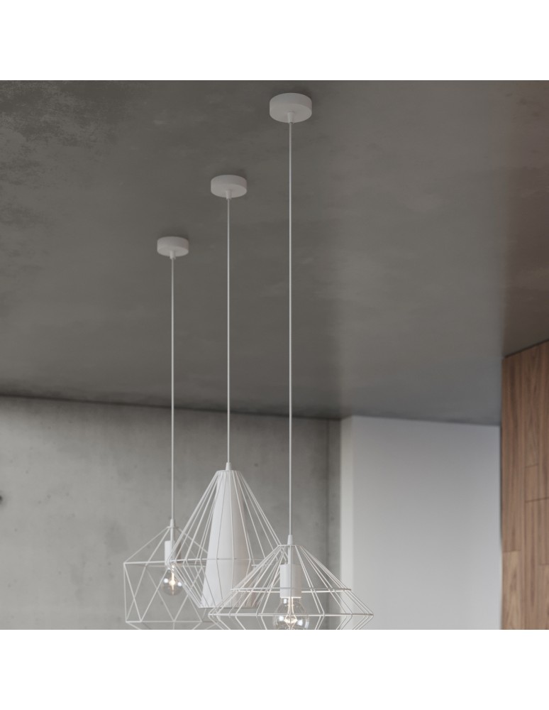 Pendant lamps - Sollux UMBERTO pendant lamp white SL.0293 - product kolory-swiatla.pl 8