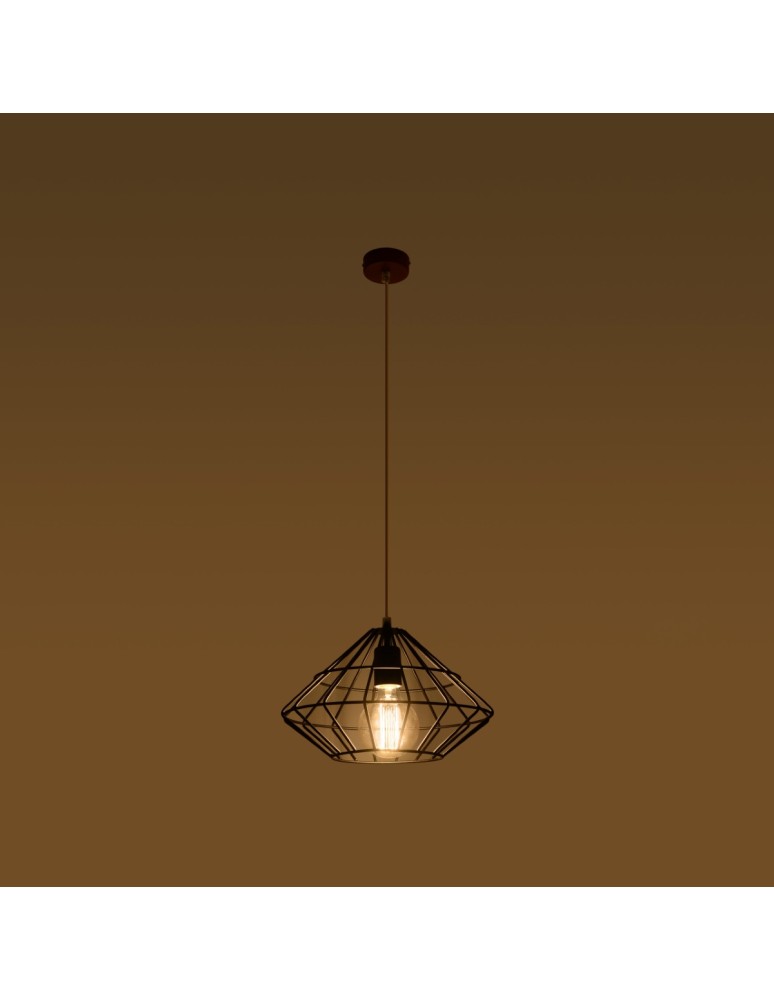 Pendant lamps - Sollux UMBERTO pendant lamp black SL.0294 - product kolory-swiatla.pl 3