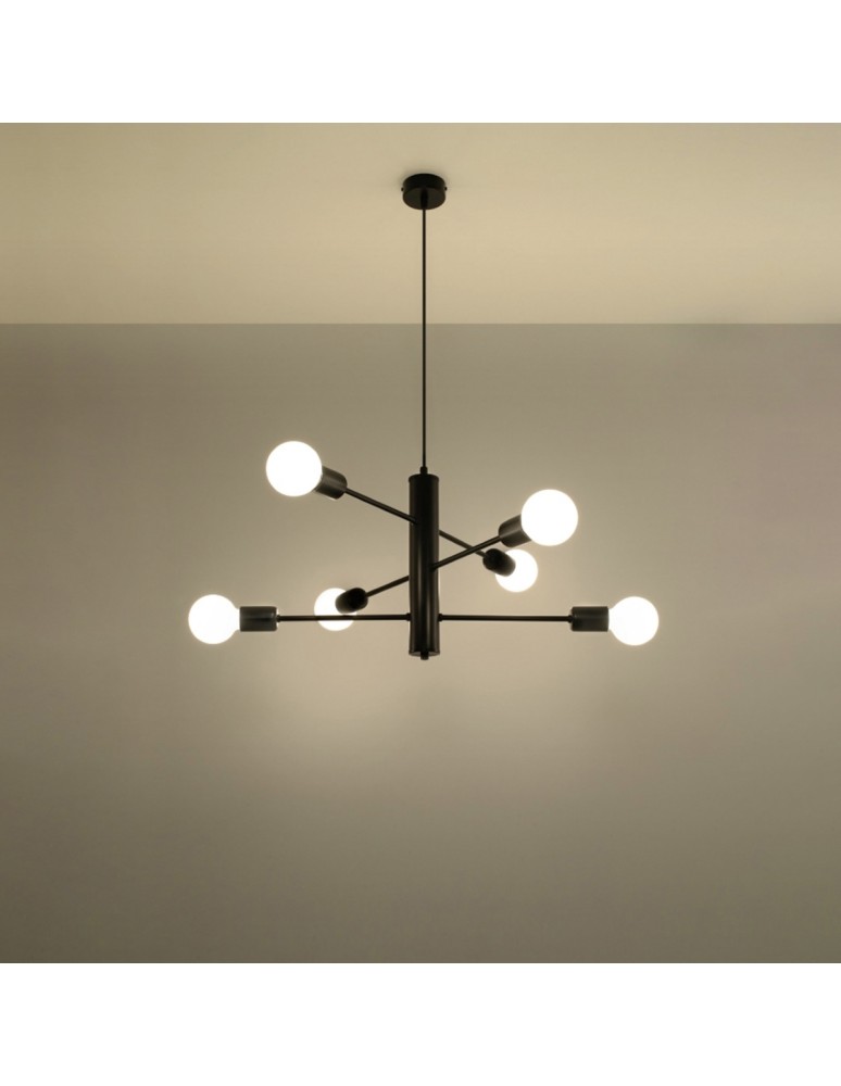 Chandeliers - Sollux Chandelier DUOMO 6 SL.0305 - product kolory-swiatla.pl 3