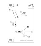 Chandeliers - Sollux Chandelier DUOMO 6 SL.0305 - product 5