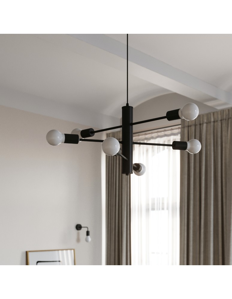 Chandeliers - Sollux Chandelier DUOMO 6 SL.0305 - product kolory-swiatla.pl 8