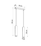 Pendant lamps - Sollux LAGOS 2 pendant lamp white SL.0324 - product 4