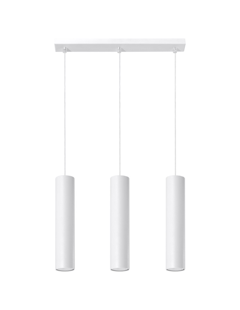 Sollux Lampa wisząca LAGOS 3L biały SL.0325