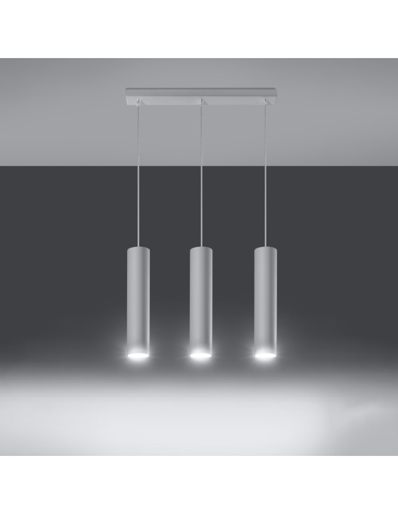 Pendant lamps - Sollux LAGOS 3L pendant lamp white SL.0325 - product kolory-swiatla.pl 3
