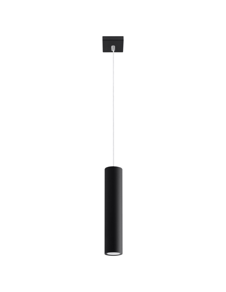 Pendant lamps - Sollux LAGOS 1 pendant lamp black SL.0327 - product kolory-swiatla.pl 1