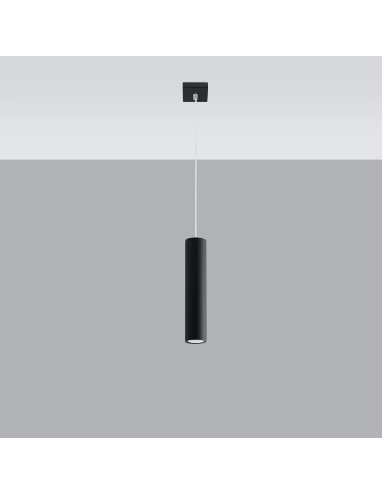 Pendant lamps - Sollux LAGOS 1 pendant lamp black SL.0327 - product kolory-swiatla.pl 2
