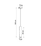 Pendant lamps - Sollux LAGOS 1 pendant lamp black SL.0327 - product 4