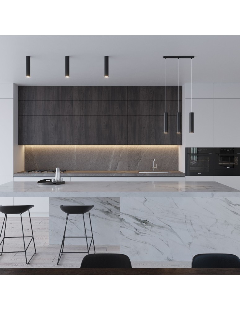 Pendant lamps - Sollux LAGOS 2 pendant lamp black SL.0328 - product kolory-swiatla.pl 7