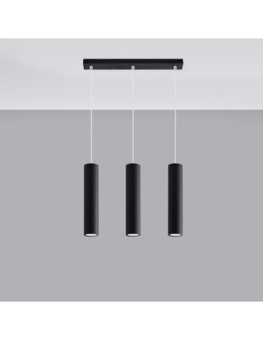 Sollux Lampa wisząca LAGOS 3L czarny SL.0329 - produkt 2