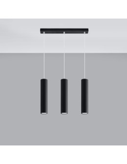 Sollux LAGOS 3L pendant lamp black SL.0329 - product 2