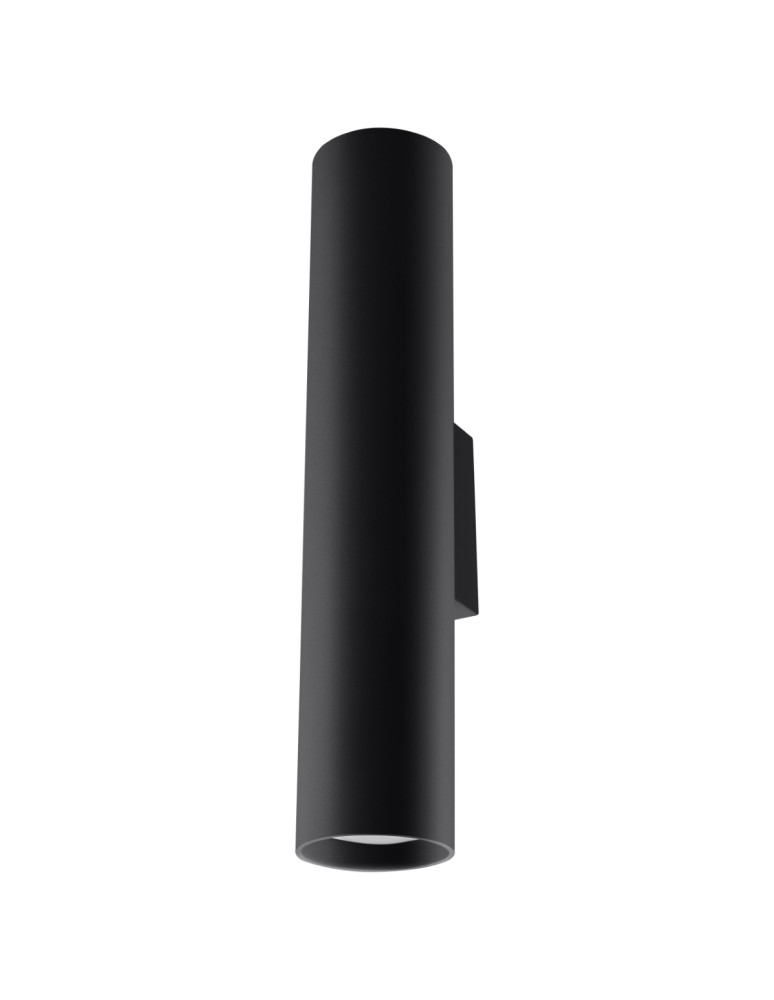 Wall lamps - Sollux Wall lamp LAGOS 2 black SL.0330 - product kolory-swiatla.pl 1