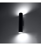 Wall lamps - Sollux Wall lamp LAGOS 2 black SL.0330 - product 3