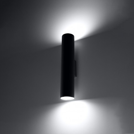 Sollux Kinkiet LAGOS 2 czarny SL.0330