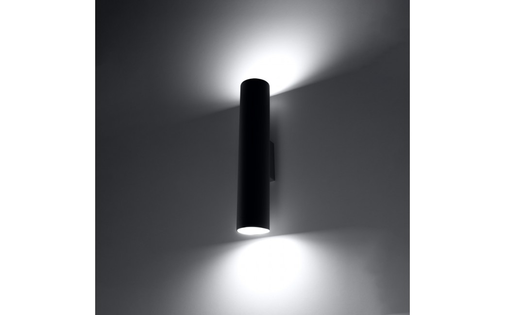 Sollux Kinkiet LAGOS 2 czarny SL.0330