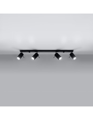 Sollux Plafond RING 4L black SL.0332 - product 2
