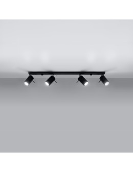 Sollux Plafon RING 4L czarny SL.0332 - produkt 2