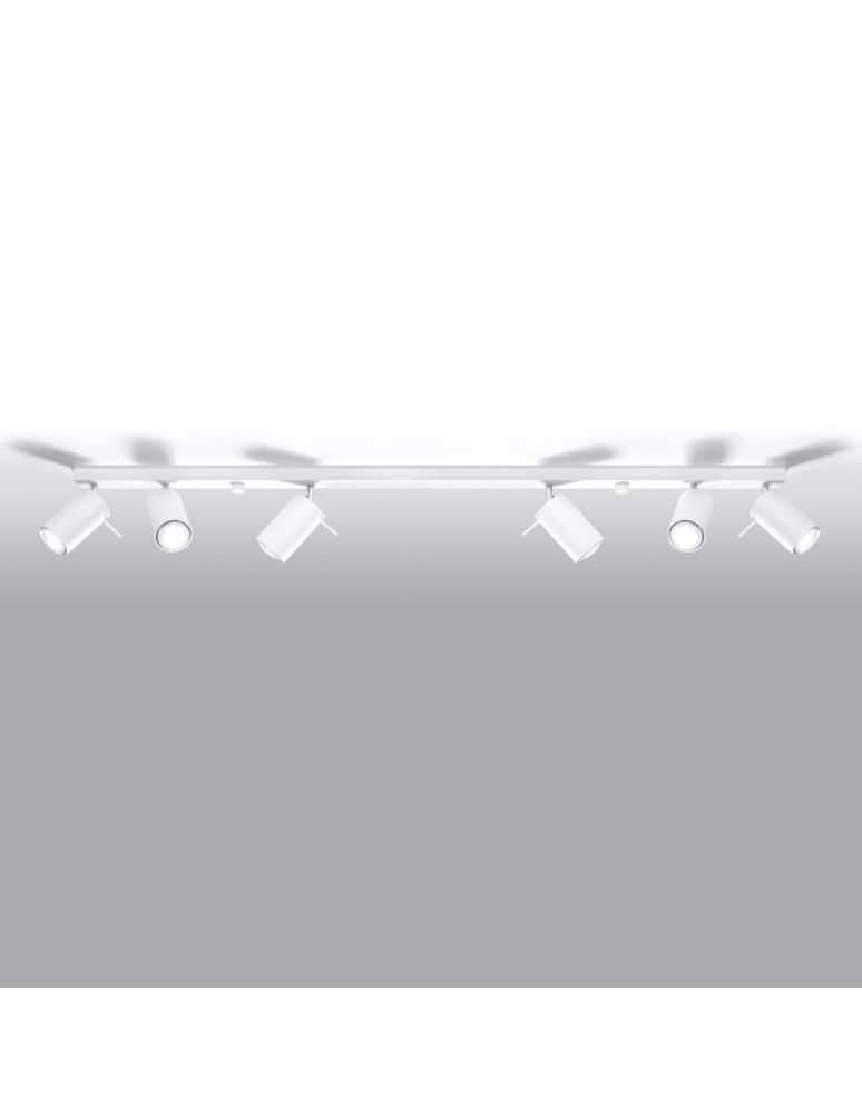 Ceiling lamps - Sollux Plafond RING 6L white SL.0333 - product kolory-swiatla.pl 2
