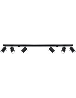 Sollux Plafond RING 6L black SL.0334