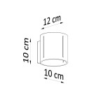 Wall lamps - Sollux Wall lamp INEZ black SL.0353 - product 6