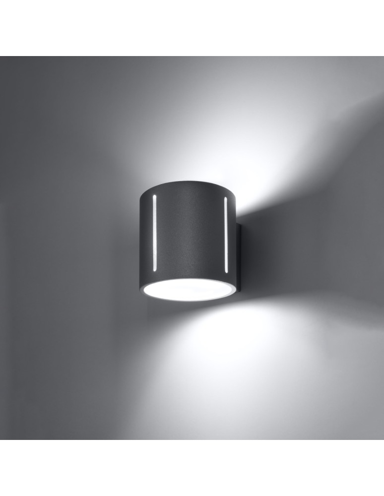 Wall lamps - Sollux Wall lamp INEZ gray SL.0354 - product kolory-swiatla.pl 3