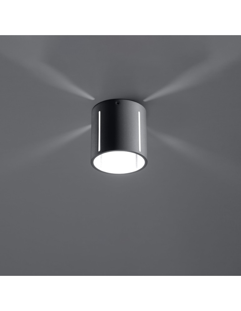 Ceiling lamps - Sollux Plafond INEZ gray SL.0357 - product kolory-swiatla.pl 3