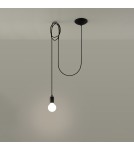 Pendant lamps - Sollux EDISON 1 LONG pendant lamp black SL.0369 - product 3