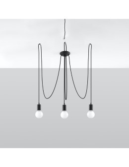 Sollux Chandelier EDISON 3 black SL.0370 - product 2