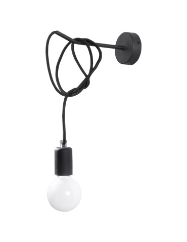 Sollux Wall lamp EDISON black SL.0373