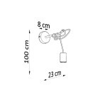 Wall lamps - Sollux Wall lamp EDISON black SL.0373 - product 4
