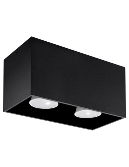 Sollux Plafond QUAD MAXI black SL.0381