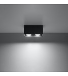 Ceiling lamps - Sollux Plafond QUAD MAXI black SL.0381 - product 3