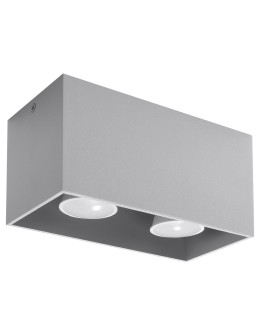 Sollux Plafond QUAD MAXI grey SL.0382