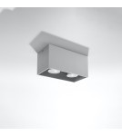 Sollux Plafon QUAD MAXI szary SL.0382
