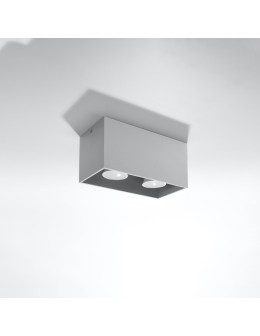 Sollux Plafon QUAD MAXI szary SL.0382 - produkt 2