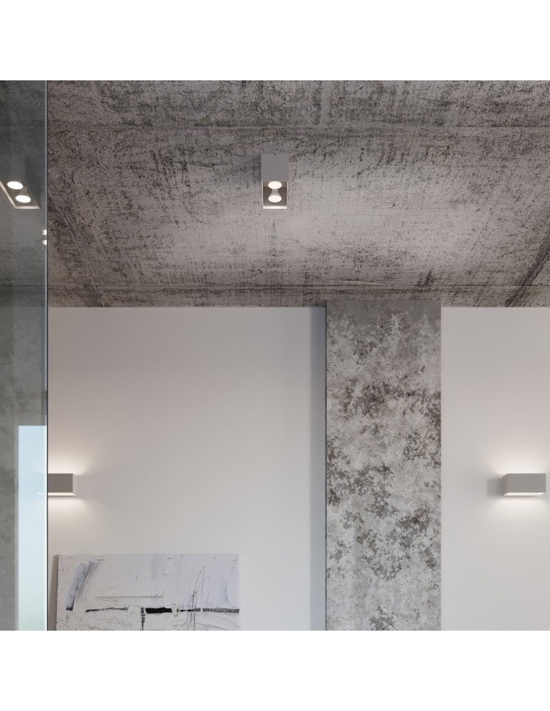 Ceiling lamps - Sollux Plafond QUAD MAXI grey SL.0382 - product kolory-swiatla.pl 9