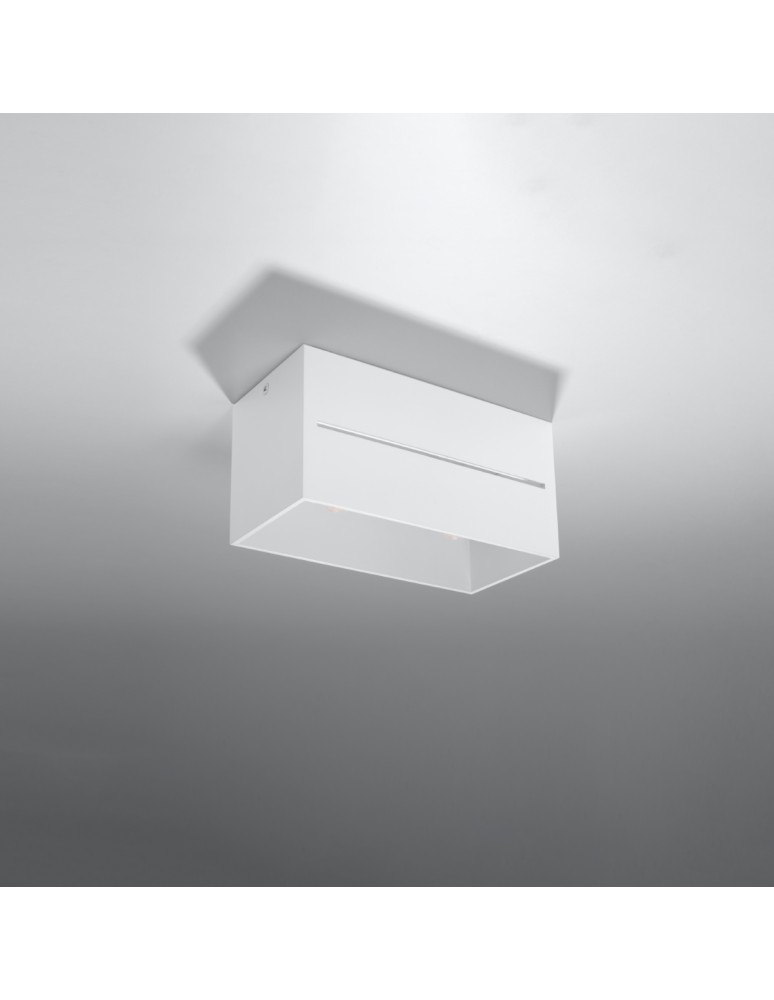 Ceiling lamps - Sollux Plafond LOBO MAXI white SL.0383 - product kolory-swiatla.pl 2
