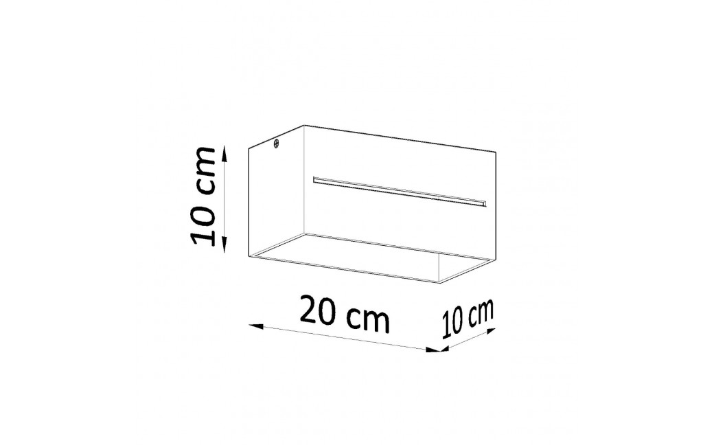 Sollux Plafon LOBO MAXI biały SL.0383