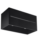 Ceiling lamps - Sollux Plafond LOBO MAXI black SL.0384 - product 1