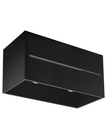 Sollux Plafon LOBO MAXI czarny SL.0384