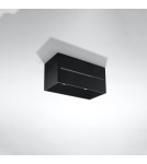 Sollux Plafon LOBO MAXI czarny SL.0384