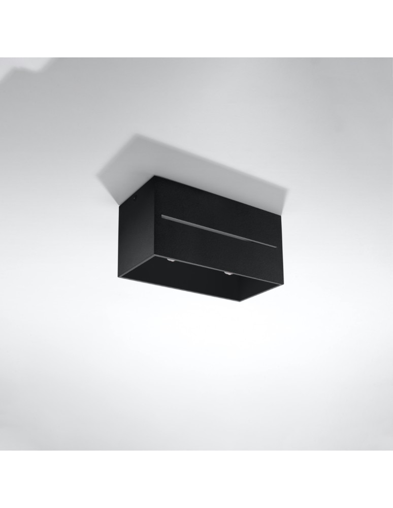 Ceiling lamps - Sollux Plafond LOBO MAXI black SL.0384 - product kolory-swiatla.pl 2