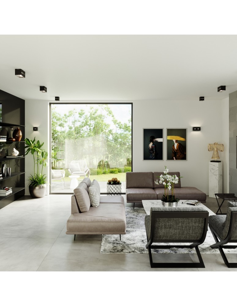 Ceiling lamps - Sollux Plafond LOBO MAXI black SL.0384 - product kolory-swiatla.pl 7
