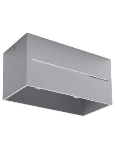 Sollux Plafon LOBO MAXI szary SL.0385