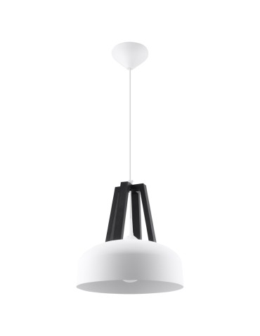 Sollux CASCO pendant lamp white/black SL.0387