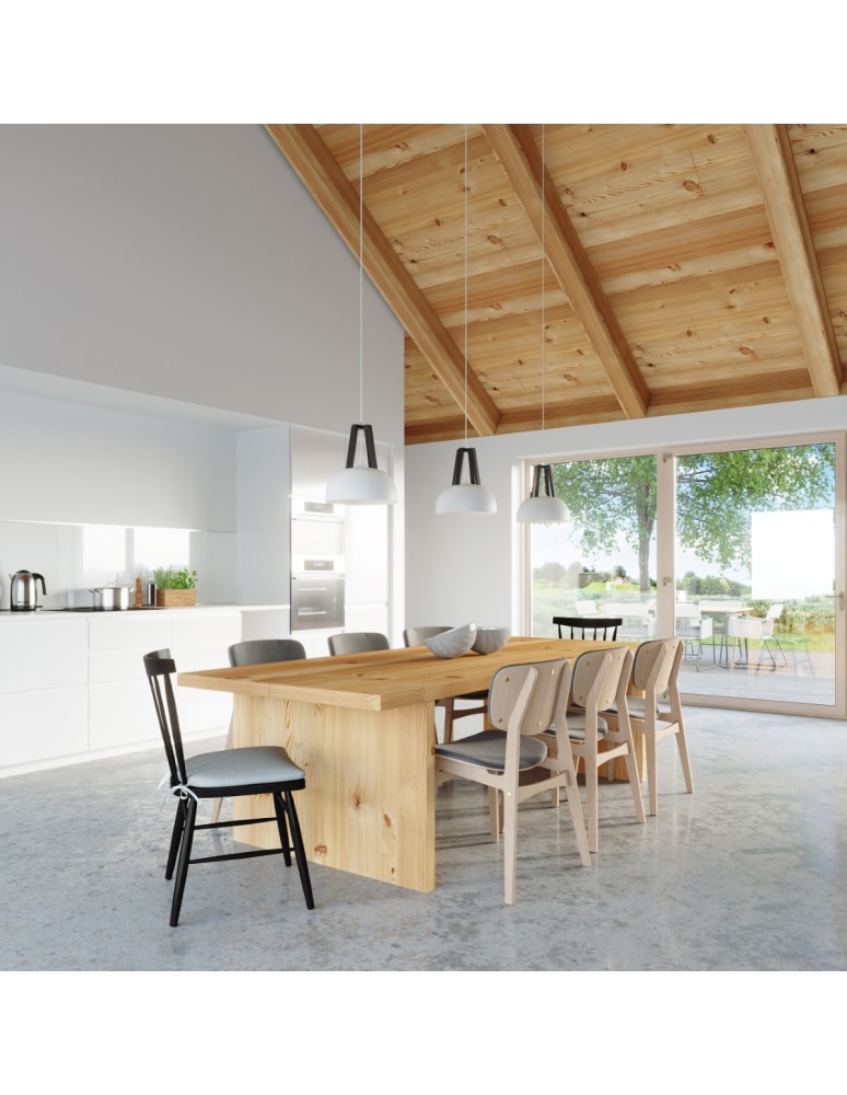 Pendant lamps - Sollux CASCO pendant lamp white/black SL.0387 - product kolory-swiatla.pl 7