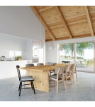 Pendant lamps - Sollux CASCO pendant lamp white/natural wood SL.0388 - product 7